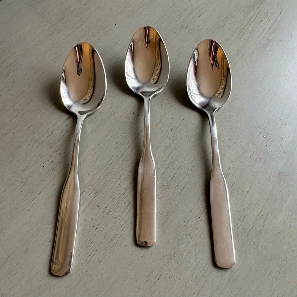 Reed & Barton HERITAGE MINT Stainless Flatware Silverware Spoon - Lot of 3